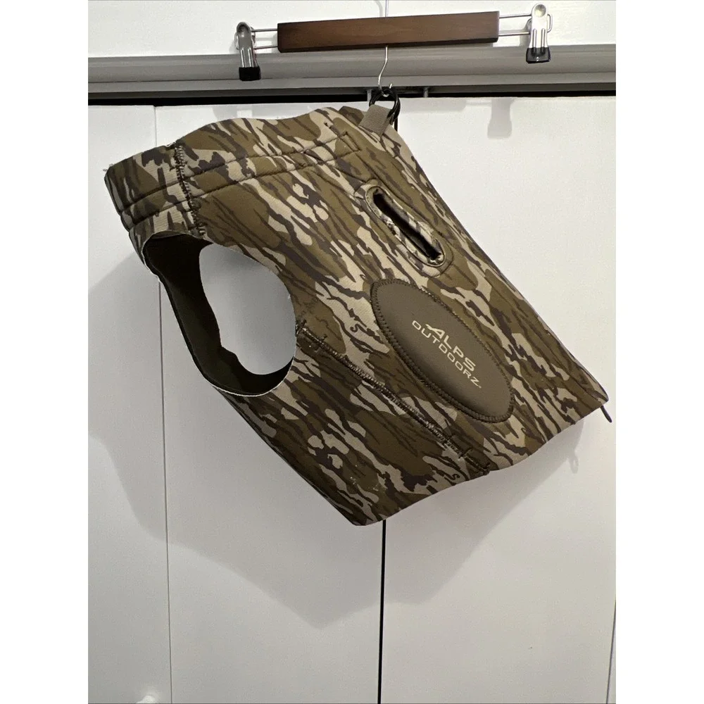 Alps Outdoorz Ducks Unlimited Topflight Dog Vest Mossy‎ Oak Bottomland Sz XL